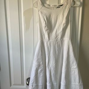 White sleeveless dress by White House black market
